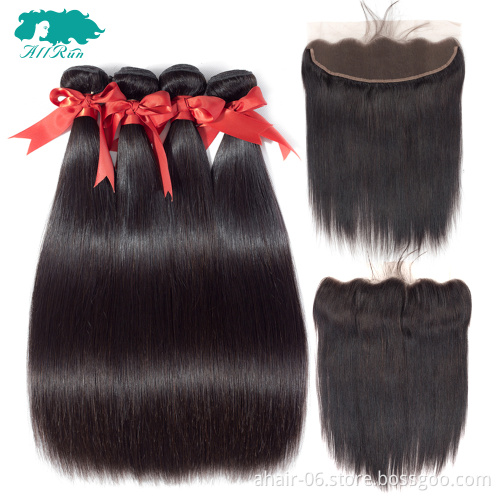 Wholesale virgin brazilian hair bundles with closure
